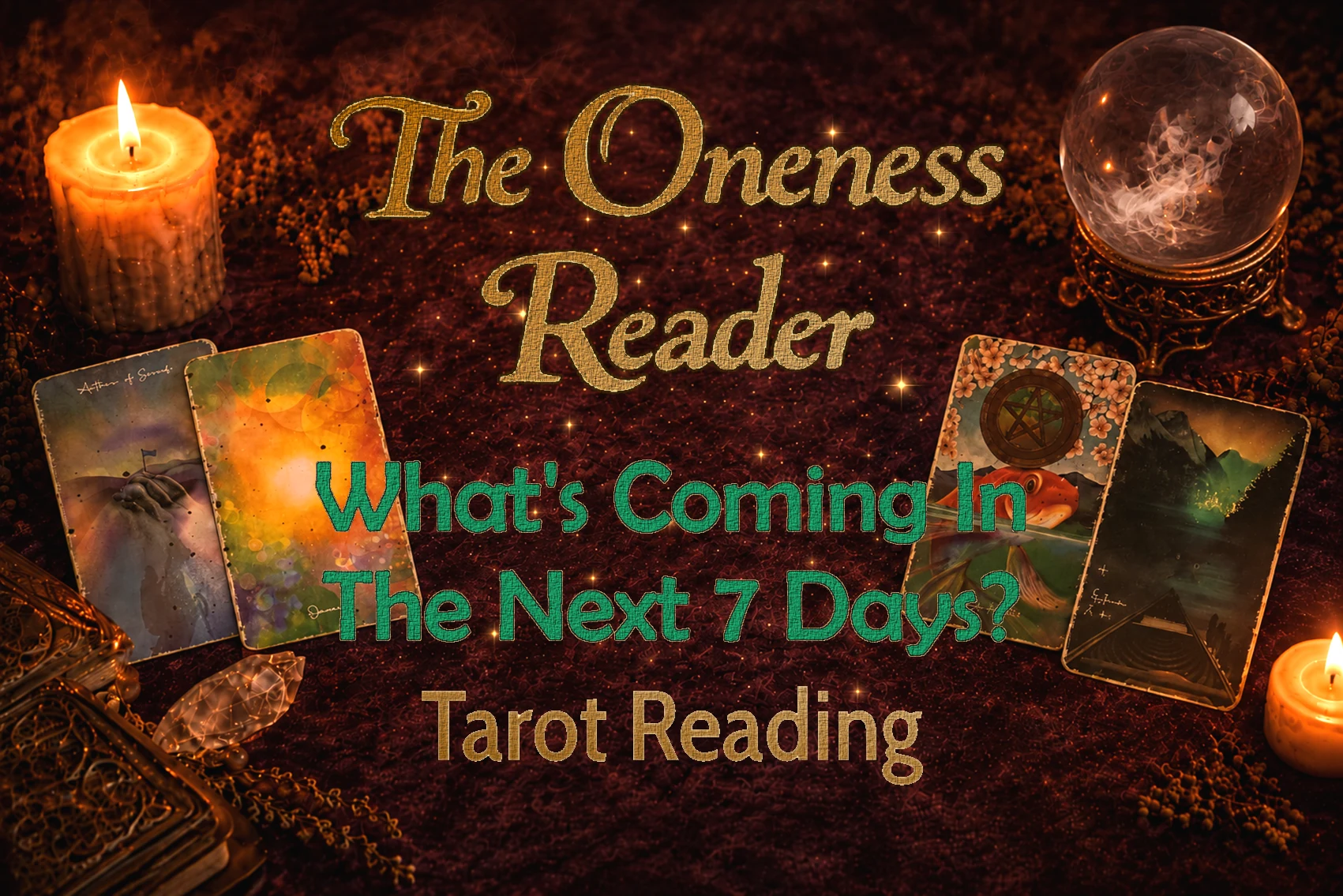 What's Coming In The Next 7 Days tarot reading artwork