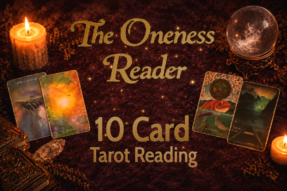 The Oneness Reader 10 Card Tarot Reading artwork